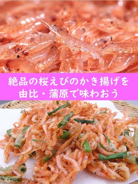 桜えびのかき揚げ！