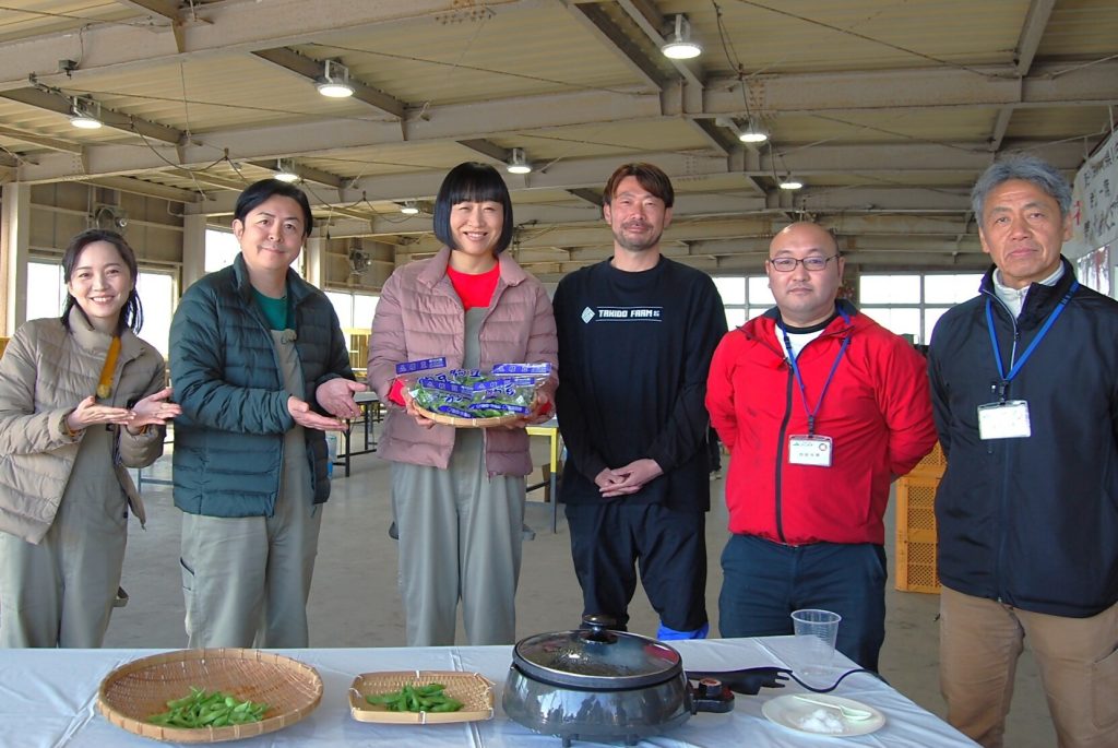 「しずちゃんの静岡をもっと食べたい！」が静岡市の枝豆と石垣いちごを取材！の画像