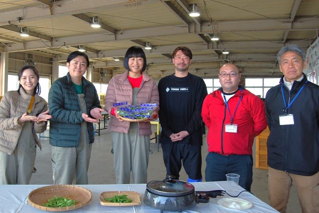 「しずちゃんの静岡をもっと食べたい！」が静岡市の枝豆と石垣いちごを取材！